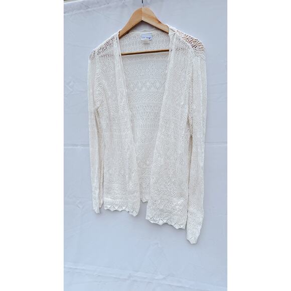 Vintage Crochet Cardigan (M) - Picture 3 of 7